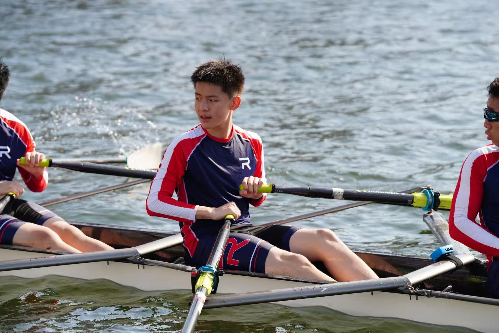 Mid-stroke intensity — crew at full power